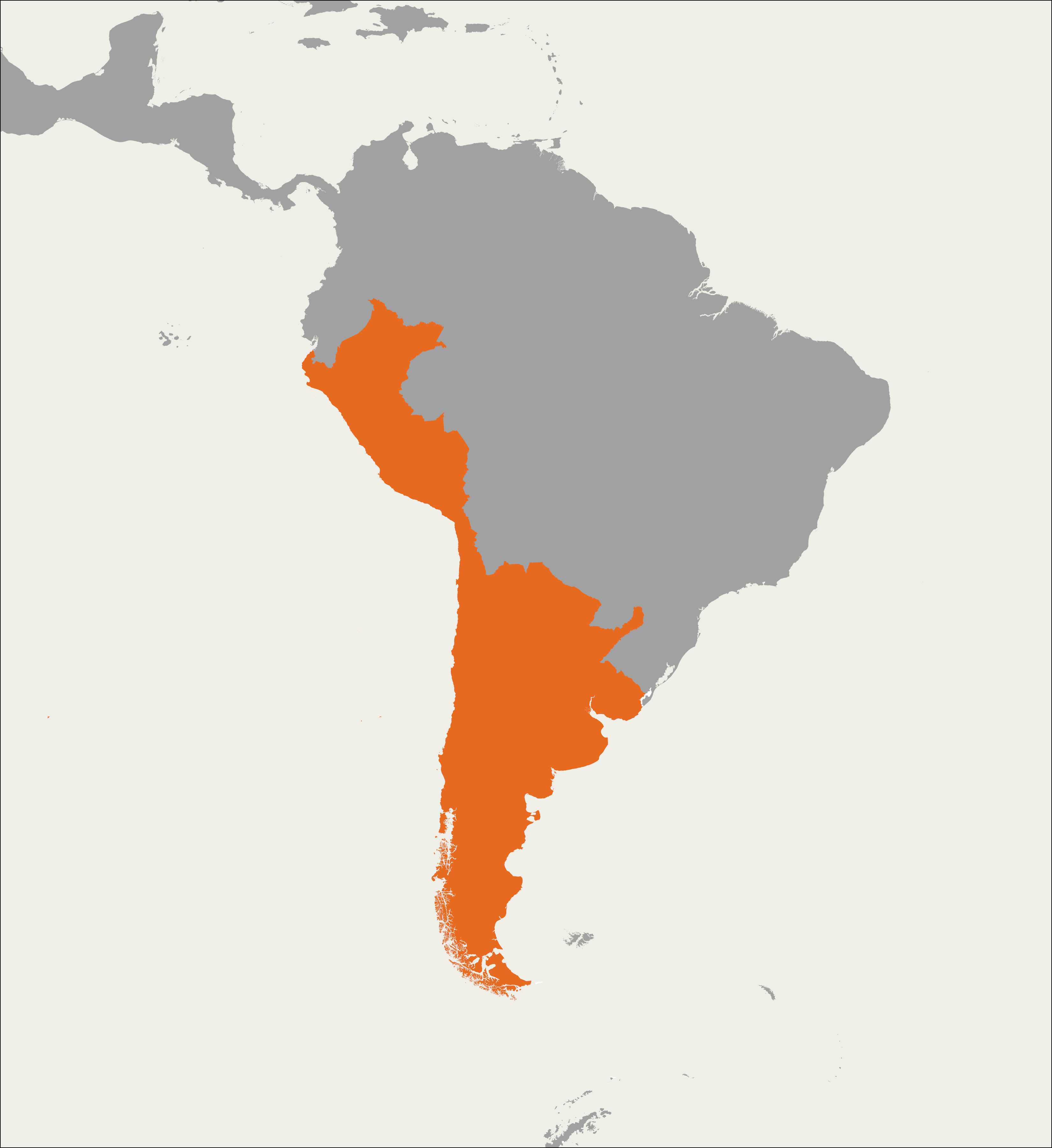 Argentine Mission Map 1935